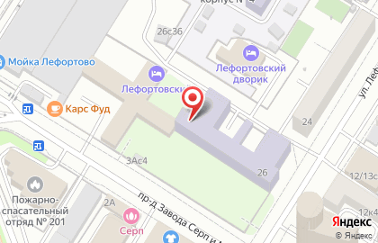 Продовольственный магазин в Москве на карте