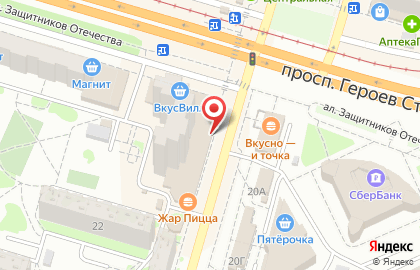 Магазин Волгоградский Мясокомбинат в Красноармейском районе на карте