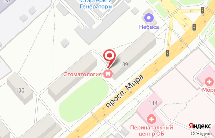 Стоматологический кабинет в Костроме на карте