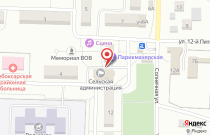 Чебоксарская реанимация по борьбе с болезнями животных на карте