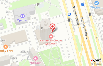 Парикмахерская в Москве на карте