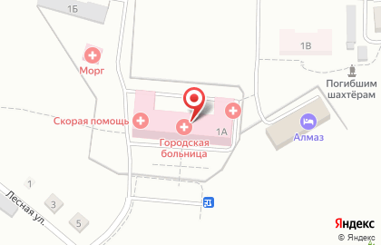 Гостиница Алмаз в Челябинске на карте