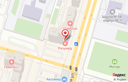 Лечебно-диагностический центр Биомед на Беломорской улице на карте