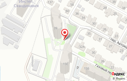 Строящиеся объекты, ООО Инстеп в переулке Автоматчиков на карте