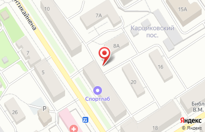 Лиза на улице Антикайнена на карте