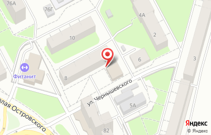 Транспортная компания Лидер-Транс на улице Чернышевского на карте