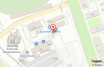 Магазин фруктов и овощей в Красноглинском районе на карте
