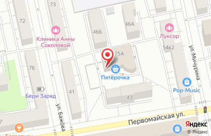 Moderato на карте