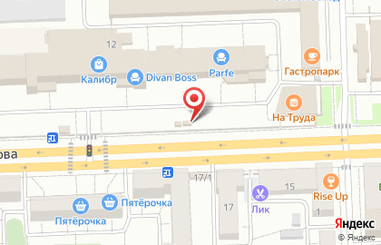Магазин овощей и фруктов в Центральном районе на карте
