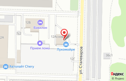 ЕКА на метро Новогиреево на карте
