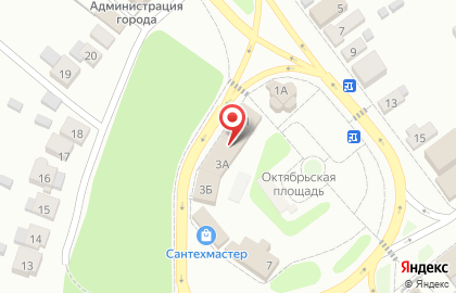 Бар Beerloga на Октябрьской площади на карте