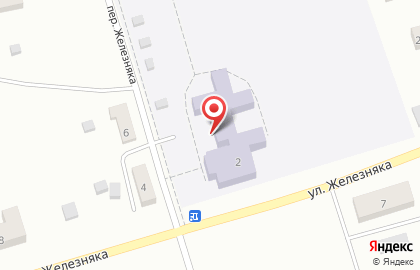 Поликлиника Городская больница №1 на улице Железняка на карте