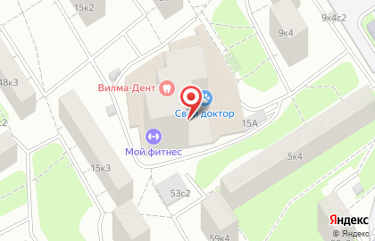 Детская балетная школа Балет с 2 лет на метро Беломорская на карте