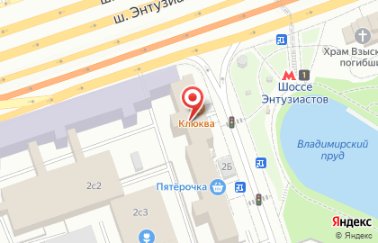 Граф на Электродной улице на карте
