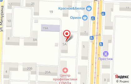 МегаФон в Оренбурге на карте
