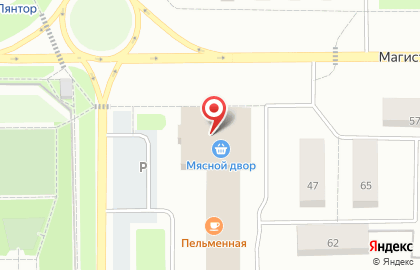 Мясной двор в 7-ом микрорайоне на карте