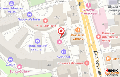 Сайкл-студия VELOBEAT на Новослободской на карте