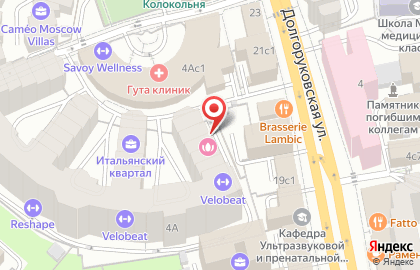 Студия массажа In shape на карте
