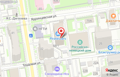 Киновидеостудия Makaroff Production на Ядринцевской улице на карте
