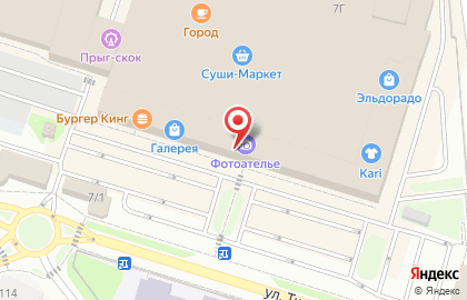 Банкомат СберБанк на улице Ткачей на карте