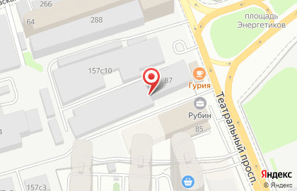 Телекоммуникационный центр Дом.ru на Театральном проспекте на карте