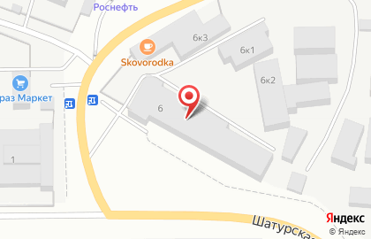 Компания Кемеровоторгтехника на Шатурской улице на карте