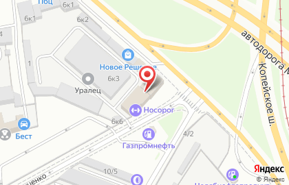 РезинаМагазин.рф на улице Луценко на карте