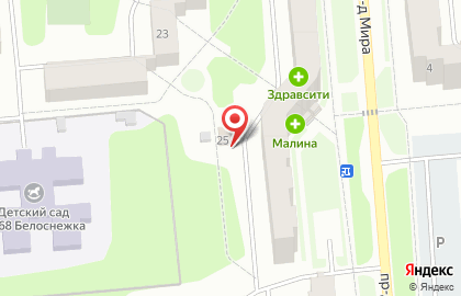 Домашний, г. Железногорск на карте