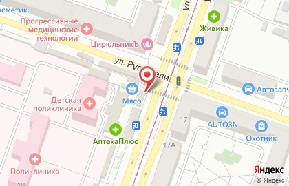 Мастерская по изготовлению ключей в Ленинском районе на карте