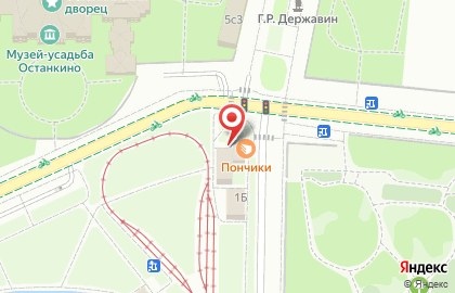 Останкино на ВДНХ на карте