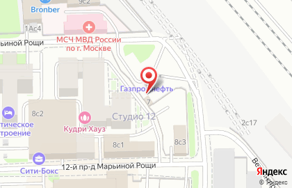 АЗС Газпромнефть на Веткиной улице на карте