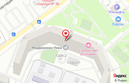 Компания по техническому обслуживанию зданий Линия Горизонта на Новоясеневском проспекте на карте