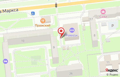 Уездный Город в Тихвине на карте