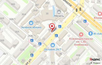 Кафе быстрого питания Беркал на карте