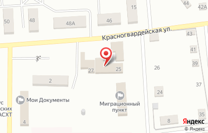 Магазин косметики и бытовой химии Магнит Косметик на Красногвардейской улице на карте