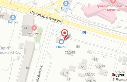 Сервисный центр SmartFix на улице Забобонова на карте