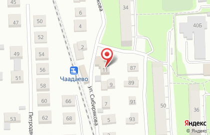 Автосервис Garant на улице Сибирякова на карте