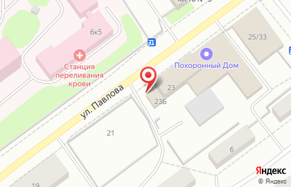 Студия Монумент на улице Академика Павлова на карте
