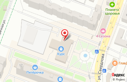 Курс в Балашихе на карте