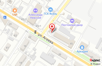 Автомагазин Всё на УАЗ во Владивостоке на карте