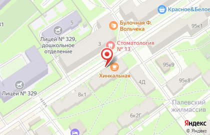 Салон-парикмахерская Салон-парикмахерская в Санкт-Петербурге на карте