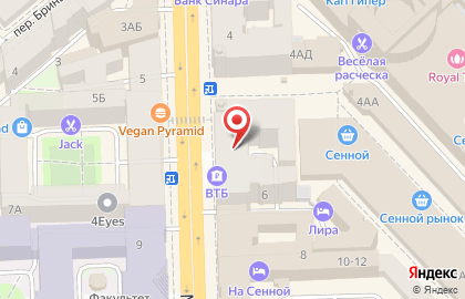 Кафе Пироговый Дворик на Московском проспекте на карте