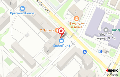 Магазин спортивных товаров СпортПриз в Орехово-Зуево на карте