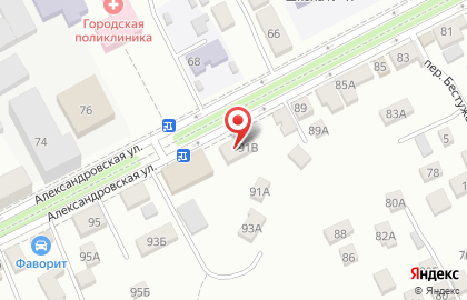Компания Машпром на Александровской улице на карте