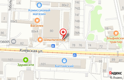 Магазин по продаже хлебобулочных изделий в Московском районе на карте