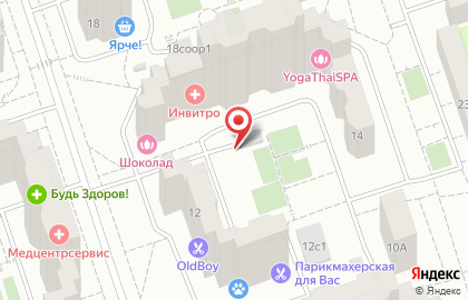 Паркинг в Москве на карте