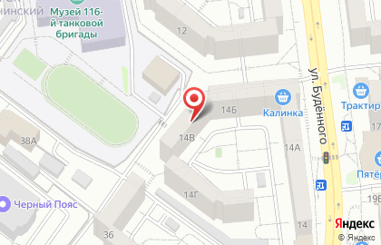 Салон красоты Ретро на улице Будённого на карте