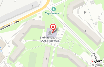 Центральная Библиотека им. а. Майкова на карте
