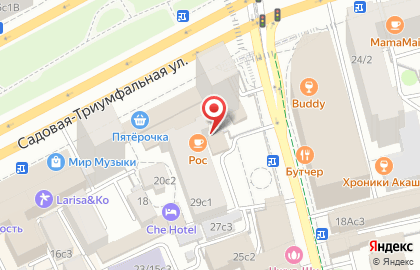 Литературный клуб в Москве на карте