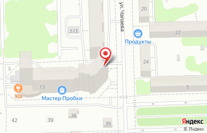 Новый стиль на улице Чапаева на карте